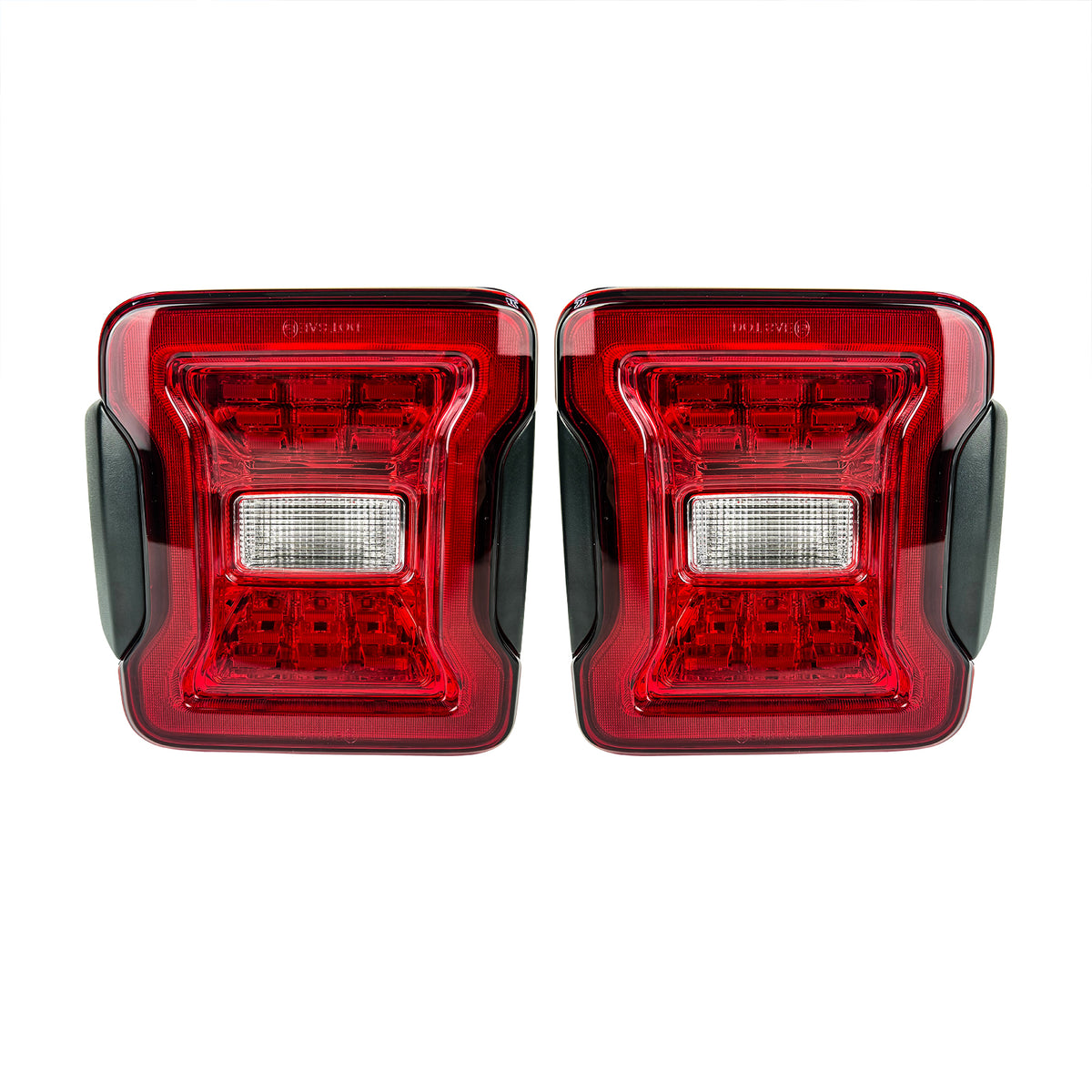 Red lens tail light set from AMERICAN MODIFIED part number AMJPAC03318