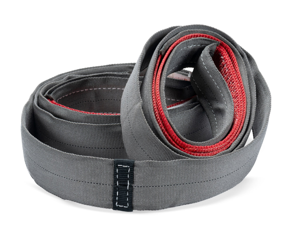 Red low stretch polyester tow strap from Factor 55 part number 00104