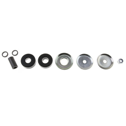 Yellow paint suspension shock absorber from Bilstein part number 24-016360