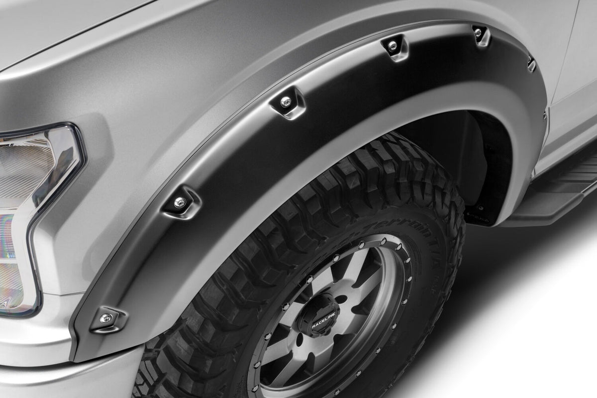 Black abs thermoplastic fender flare set from Husky Liners part number 2802945