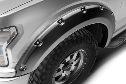 Black abs thermoplastic fender flare set from Husky Liners part number 2802945