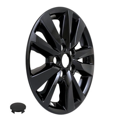 Black abs plastic wheel skin 16 diameter from Coast To Coast part number IMP530BLK