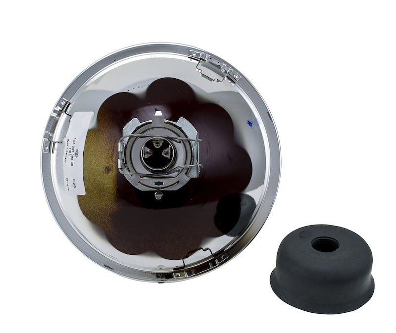 Chrome / black headlight from Hella part number 002395301
