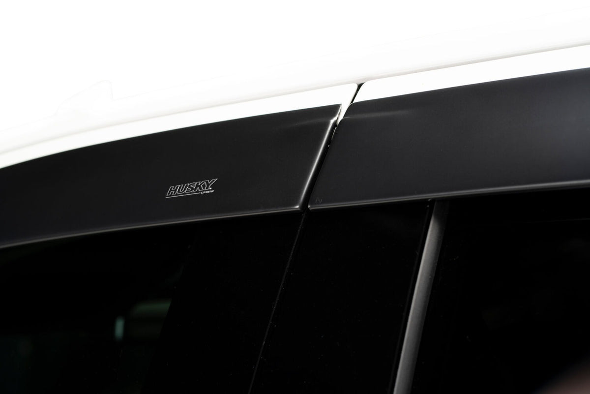 Matte black abs thermoplastic side window deflector from Husky Liners part number 2857011