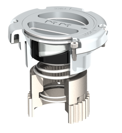 Zinc alloy locking hub from Mile Marker part number 549