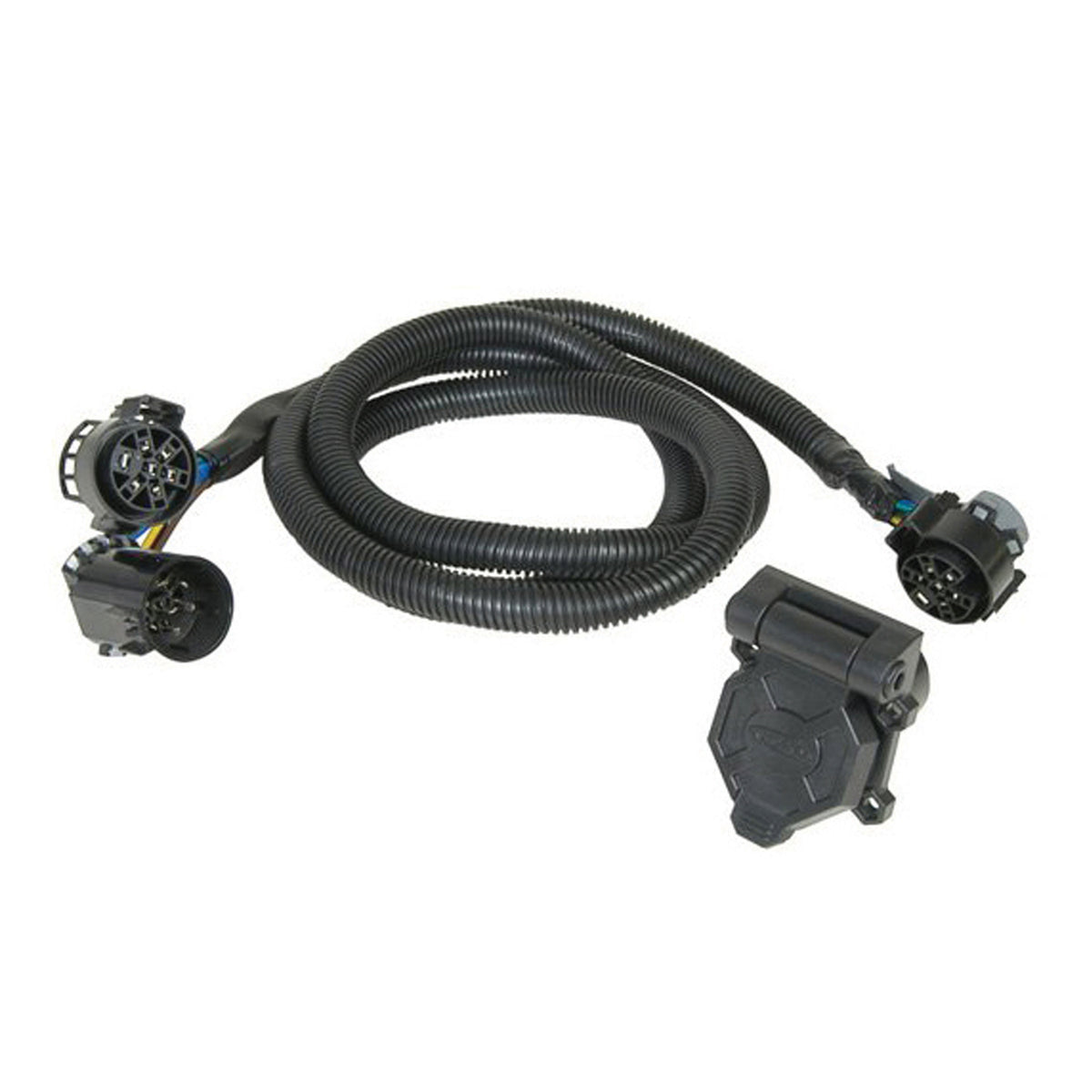 Black trailer wiring harness from Husky Towing part number 30345
