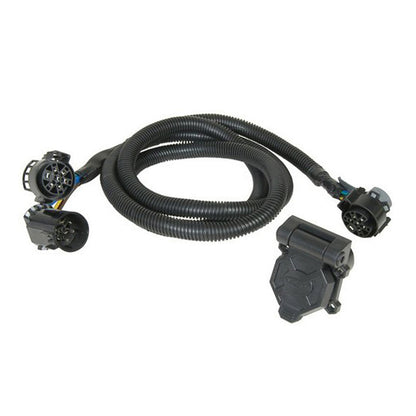 Black trailer wiring harness from Husky Towing part number 30345