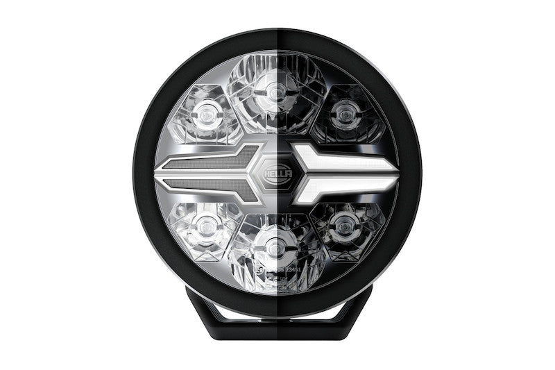 Black auxiliary light from Hella part number 358228811