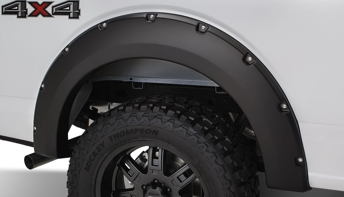 Black abs thermoplastic fender flare set from Husky Liners part number 2802935