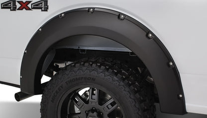 Black abs thermoplastic fender flare set from Husky Liners part number 2802935