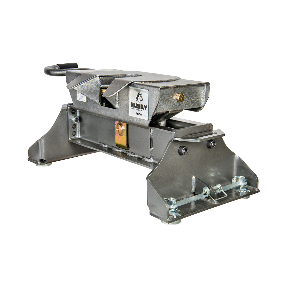 Gray steel fifth wheel trailer hitch from Husky Towing part number 33013K