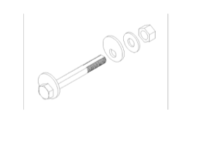 Alignment Cam And Bolt Kit from Fabtech part number FTS291