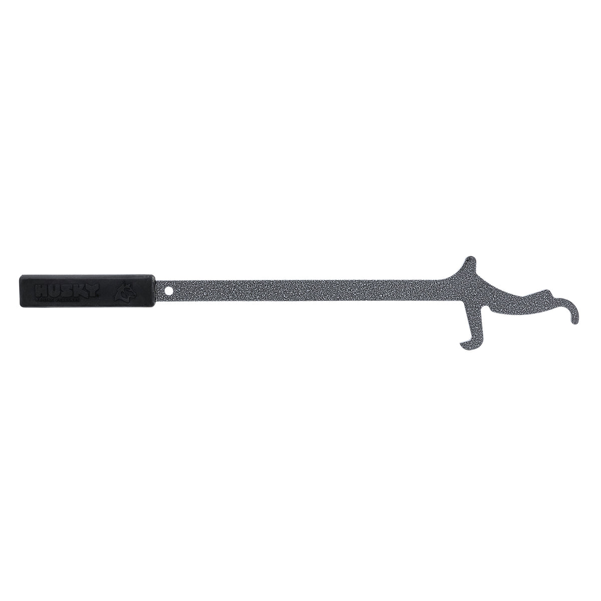 Gray powder coated steel trailer weight distribution lift handle from Husky Towing part number 33318
