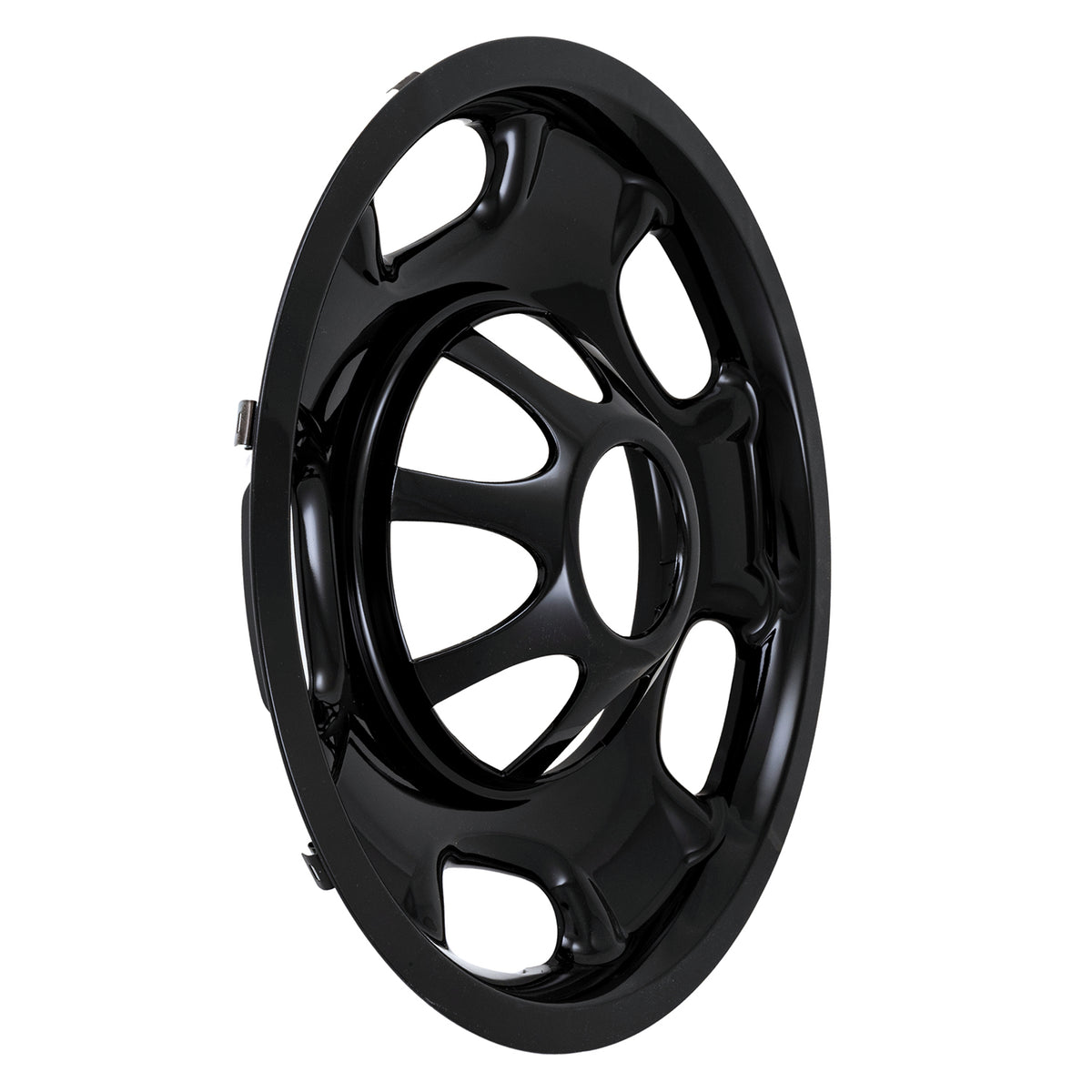 Black painted abs plastic wheel cover 17 diameter from Coast To Coast part number IMP84BLK