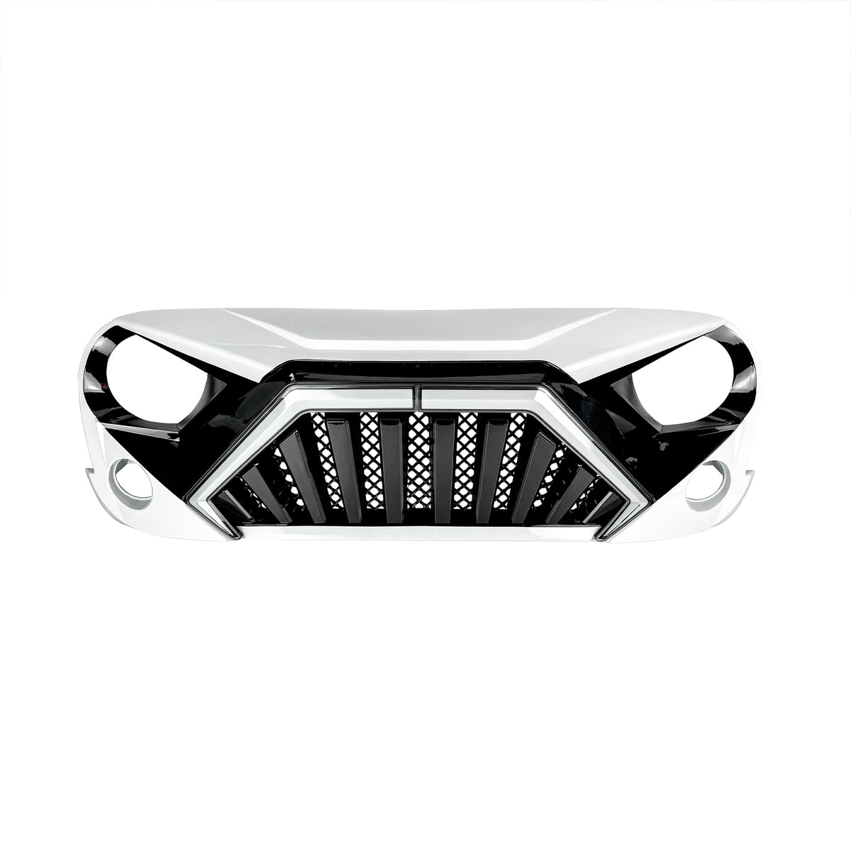 Black and white abs plastic grille from AMERICAN MODIFIED part number AMJPAA00148