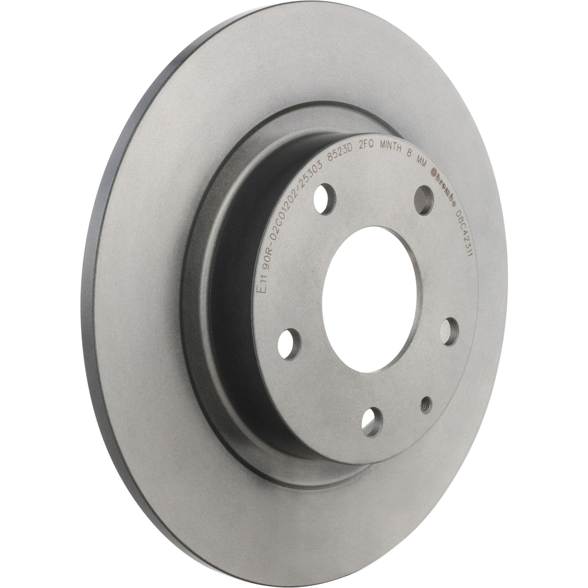 Gray cast iron disc brake rotor from Brembo part number 08.C423.11
