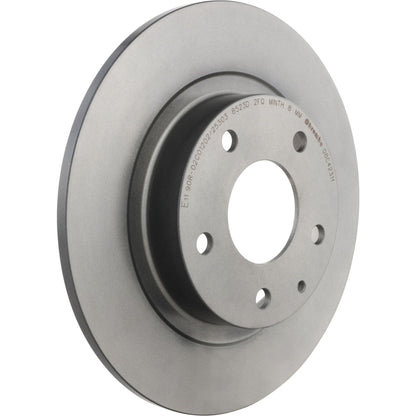 Gray cast iron disc brake rotor from Brembo part number 08.C423.11