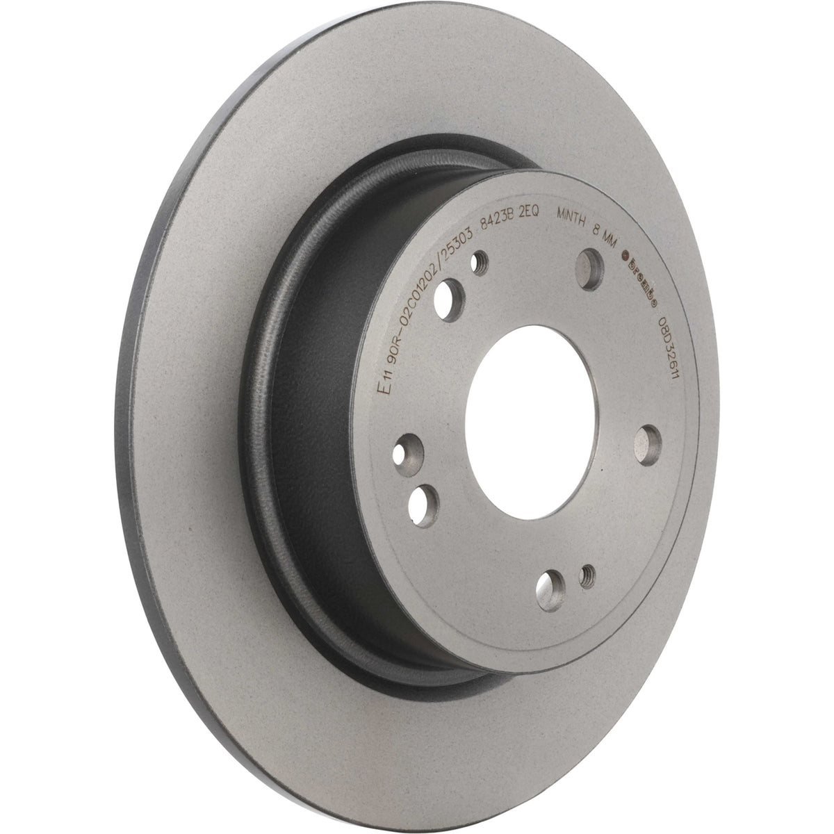 Gray cast iron disc brake rotor from Brembo part number 08.D326.11