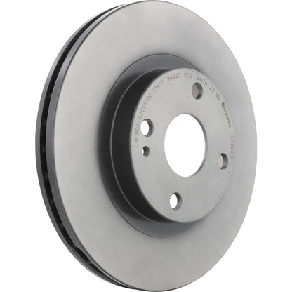Gray cast iron disc brake rotor from Brembo part number 09.7826.11