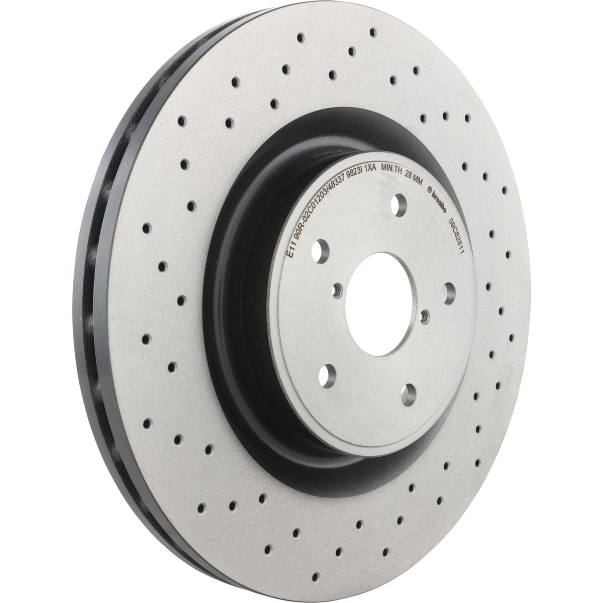 Disc Brake Rotor from Brembo part number 09.C828.11