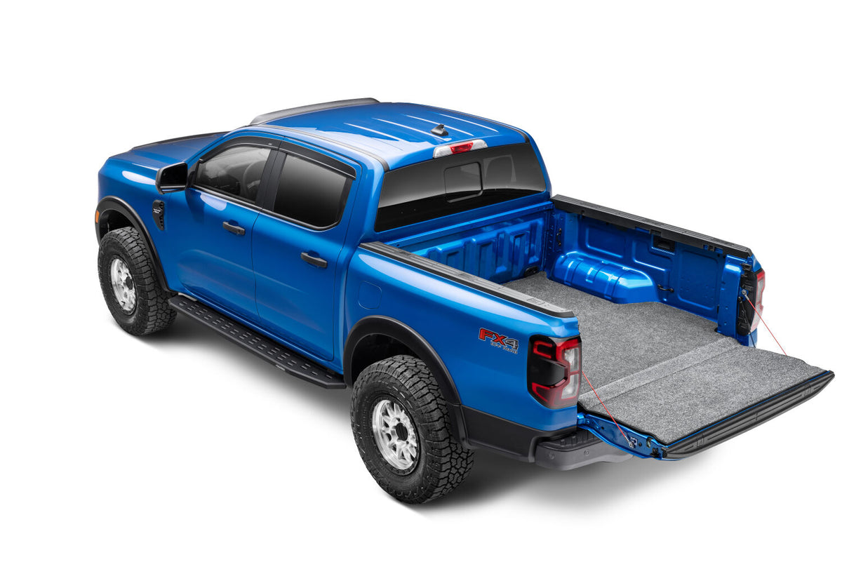 Grey polypropylene truck bed mat from Husky Liners part number HXLTBMQ17SBS