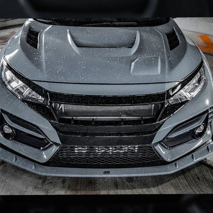Glossy black abs plastic grille from AMERICAN MODIFIED part number AMHMAA00105