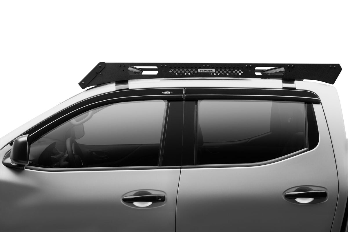 Smoke modified acrylic side window deflector from Husky Liners part number 2854113