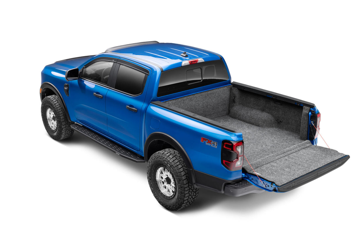 Grey polypropylene truck bed liner from Husky Liners part number HBRY22SBK