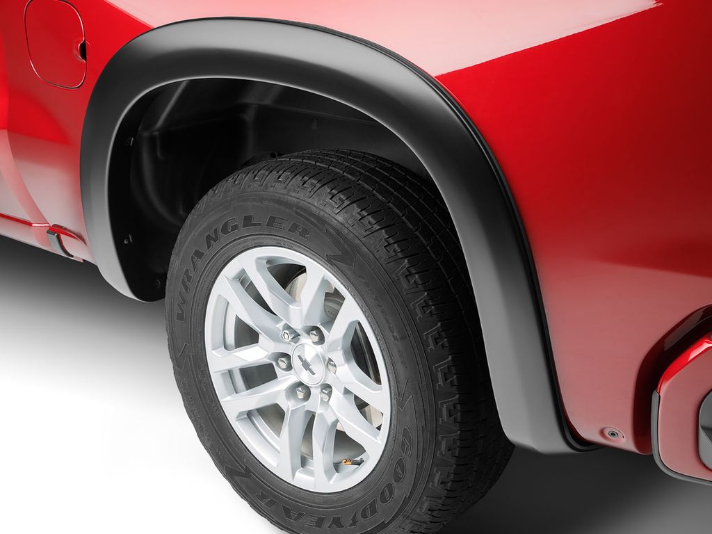 Black abs thermoplastic fender flare set from Husky Liners part number 2804994
