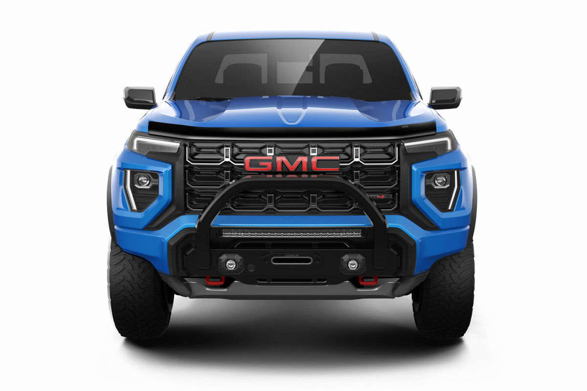 Smoke modified acrylic hood deflector from Husky Liners part number 2842214
