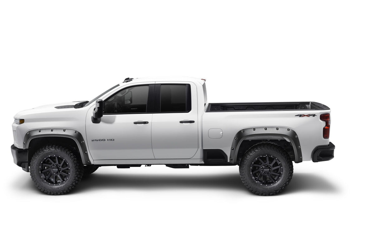 Black abs thermoplastic fender flare set from Husky Liners part number 2804982