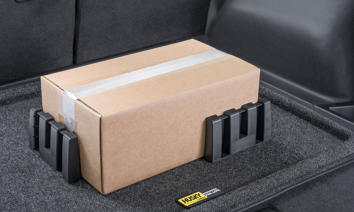 Grey thermoplastic cargo floor liner from Husky Liners part number 40002