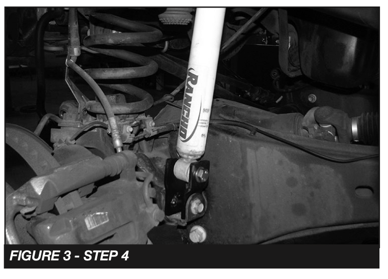 Suspension Shock Absorber Extender from Fabtech part number FTS22319