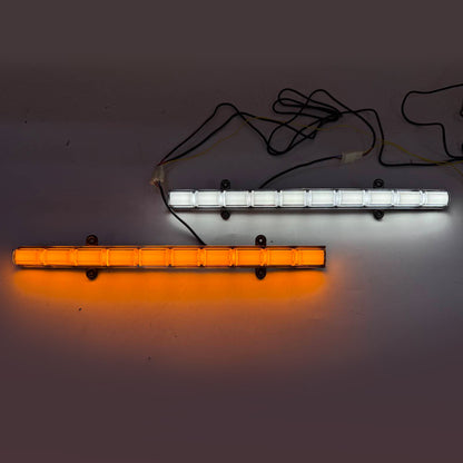 Clear lens abs plastic turn signal light set from AMERICAN MODIFIED part number AMFMAA00185