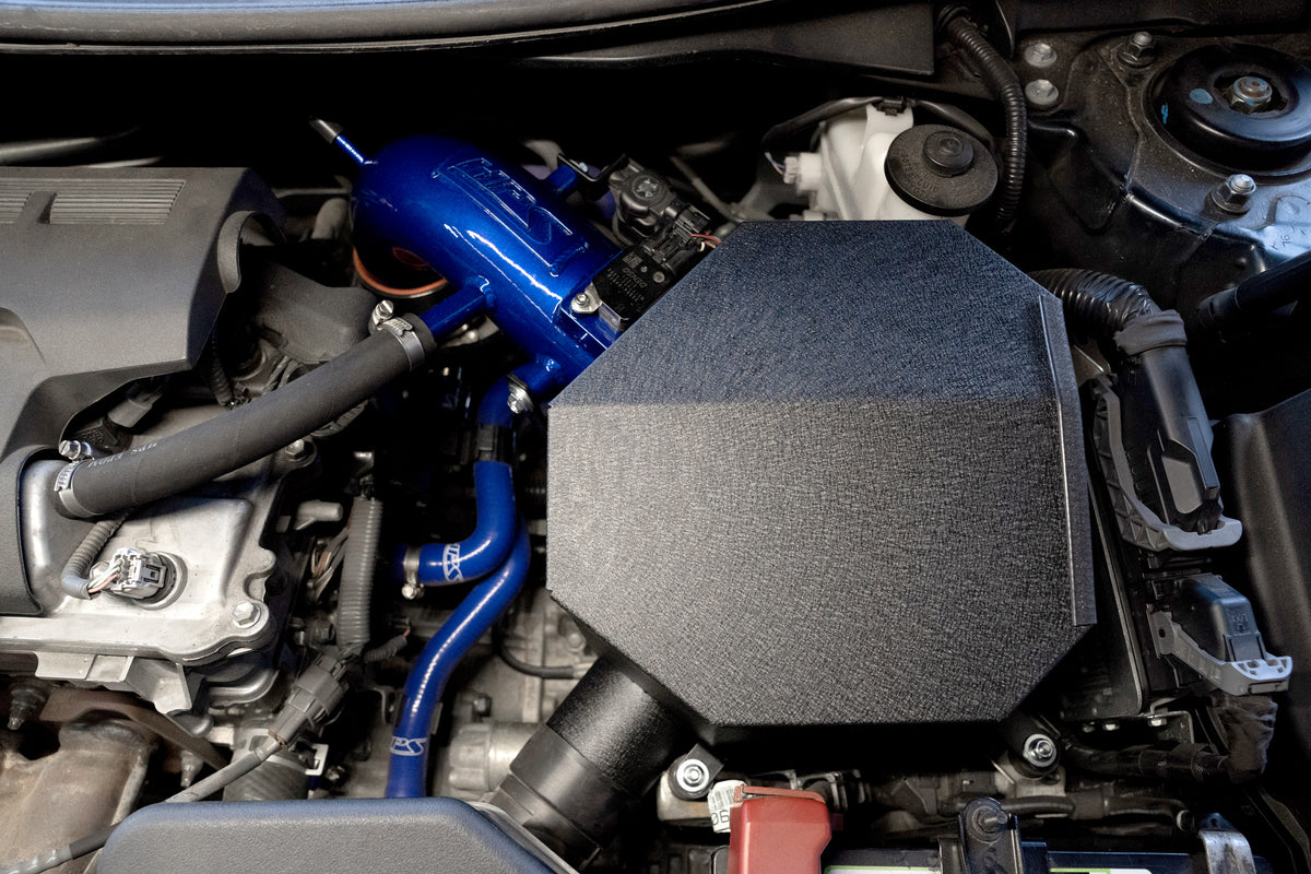 Engine Cold Air Intake with mounting hardware from HPS Performance part number 827-691BL
