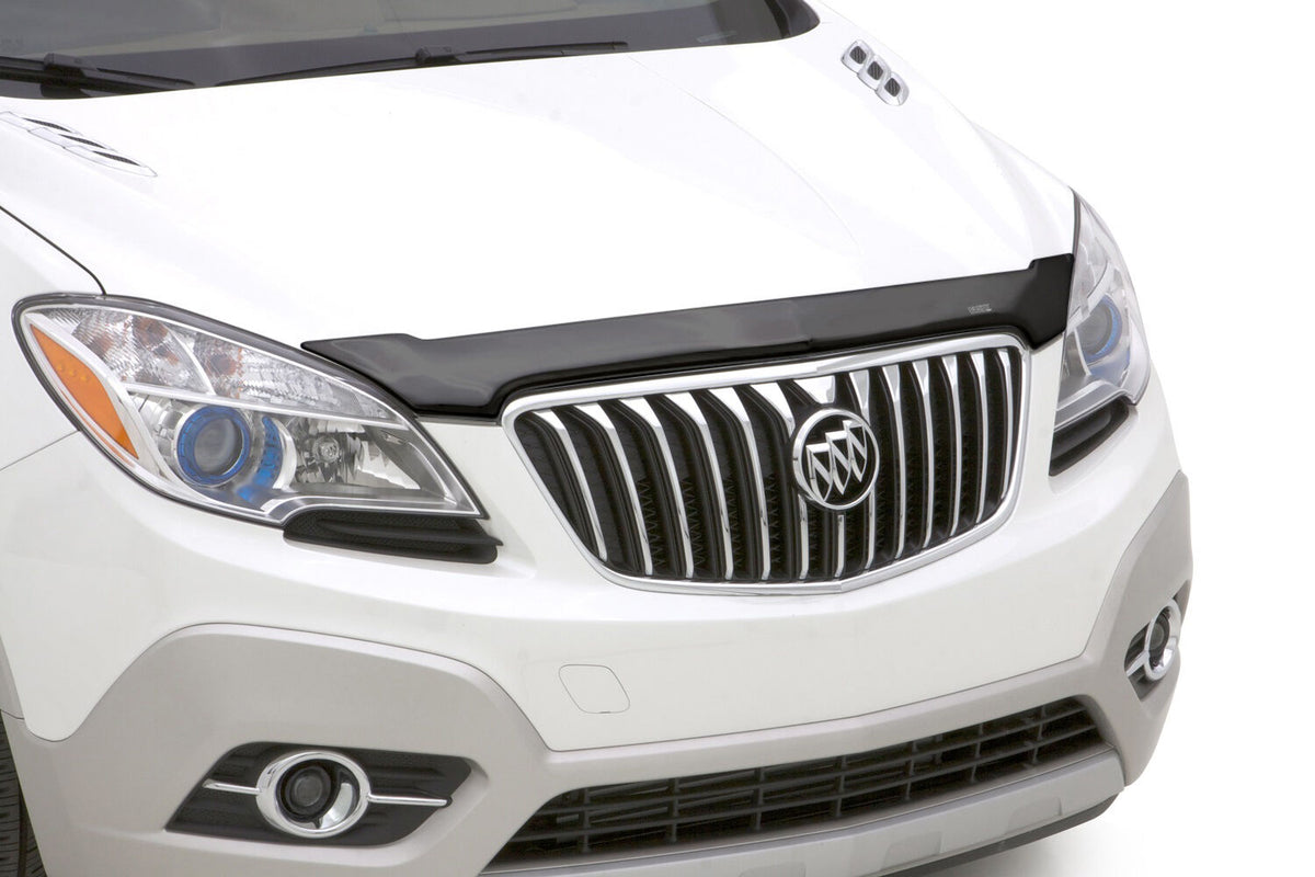 Smoke modified acrylic hood deflector from Husky Liners part number 2840046
