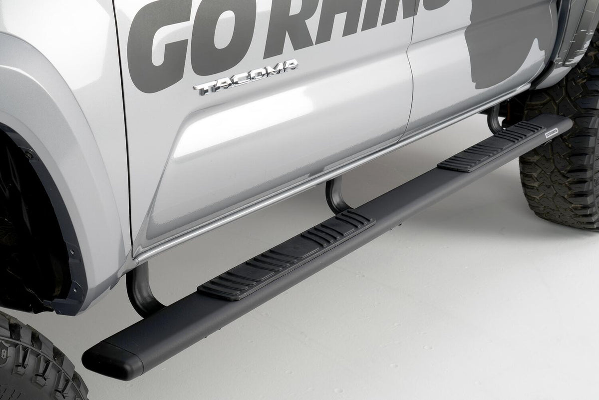 Black mild steel step nerf bar from Big Country part number 395870