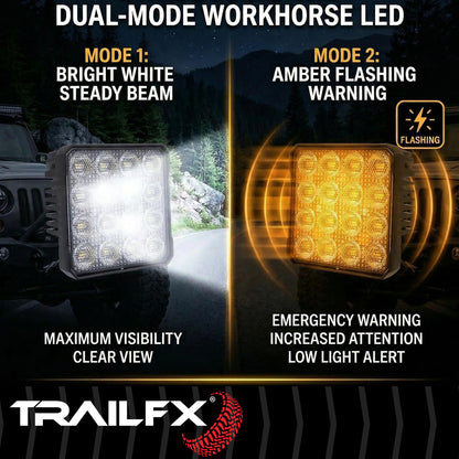 Work Light from TrailFX part number 4X4WLAMF1
