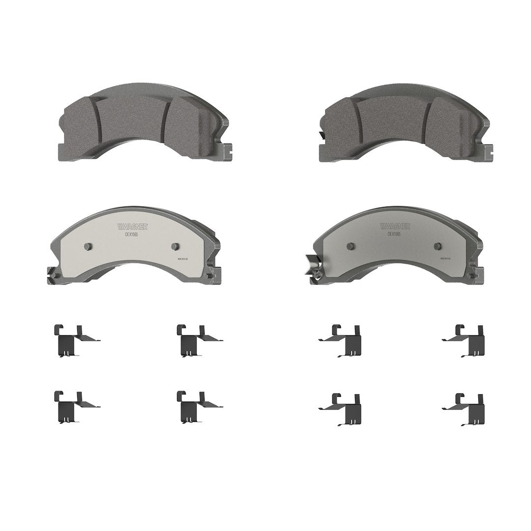 Disc Brake Pad Set from Wagner Brake part number OEX1565