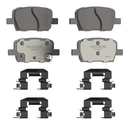 Disc Brake Pad Set from Wagner Brake part number OEX1877