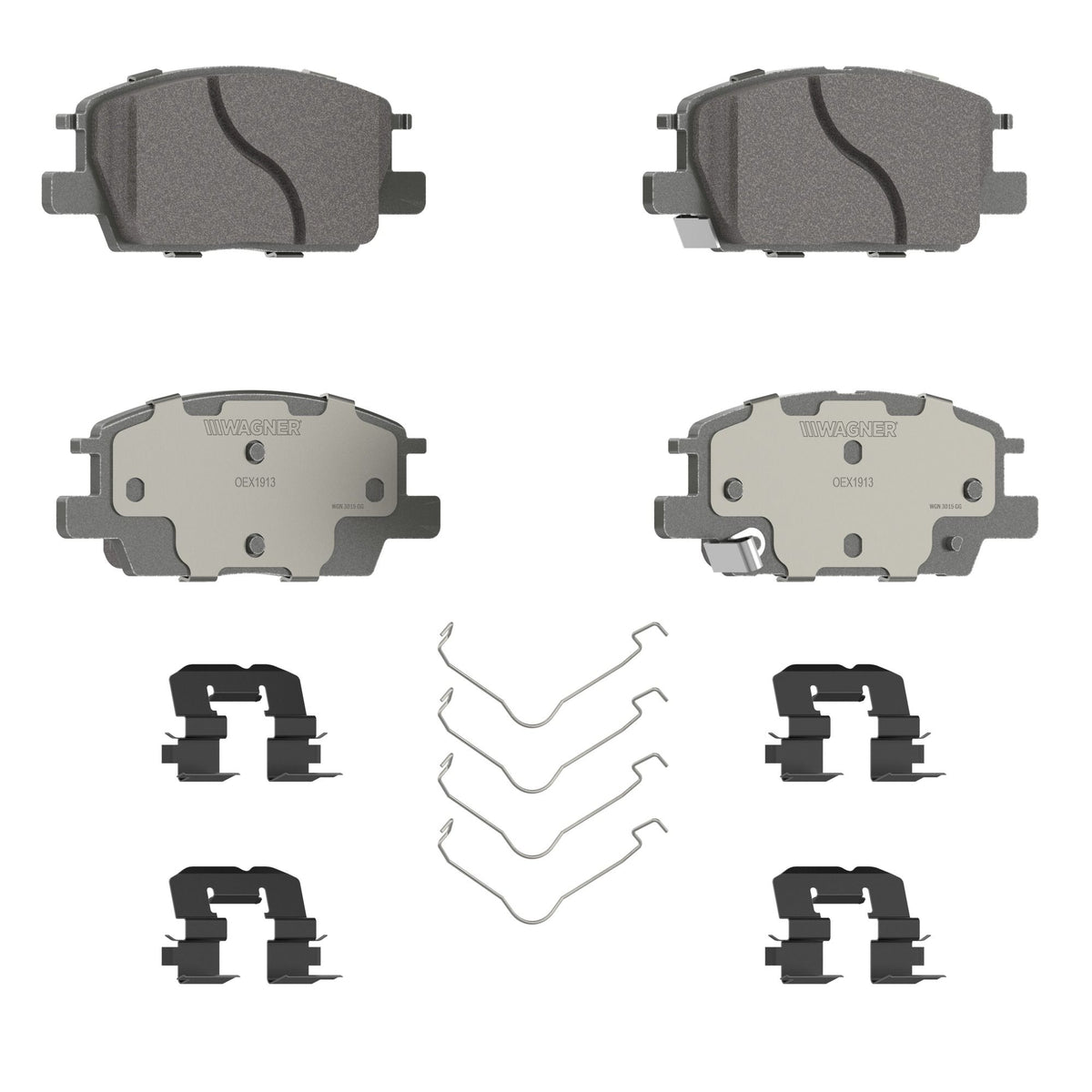 Disc Brake Pad Set from Wagner Brake part number OEX1913