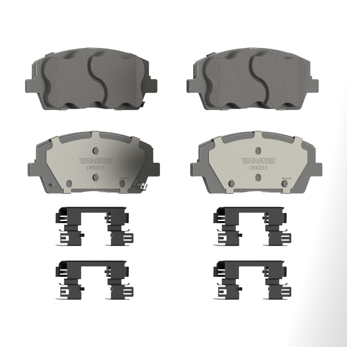 Disc Brake Pad Set from Wagner Brake part number OEX2215