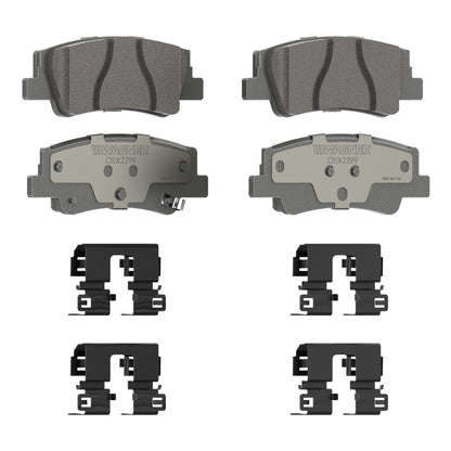 Disc Brake Pad Set from Wagner Brake part number OEX2299