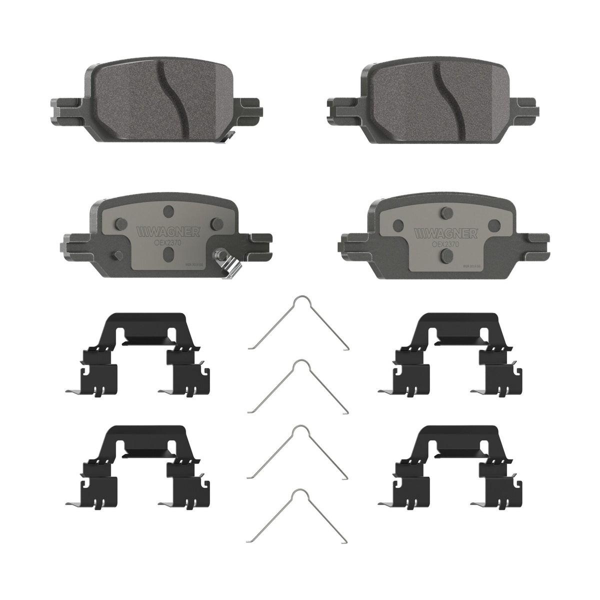 Disc Brake Pad Set from Wagner Brake part number OEX2370