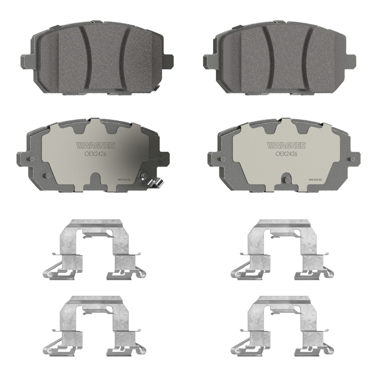 Disc Brake Pad Set from Wagner Brake part number OEX2426