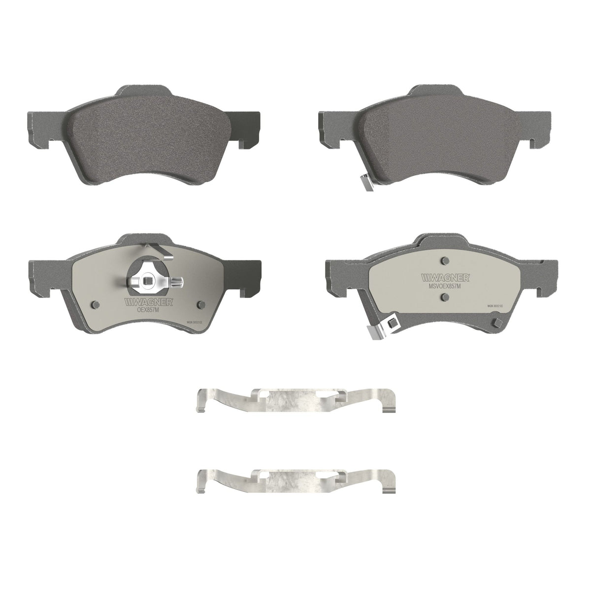 Disc Brake Pad Set from Wagner Brake part number OEX857M