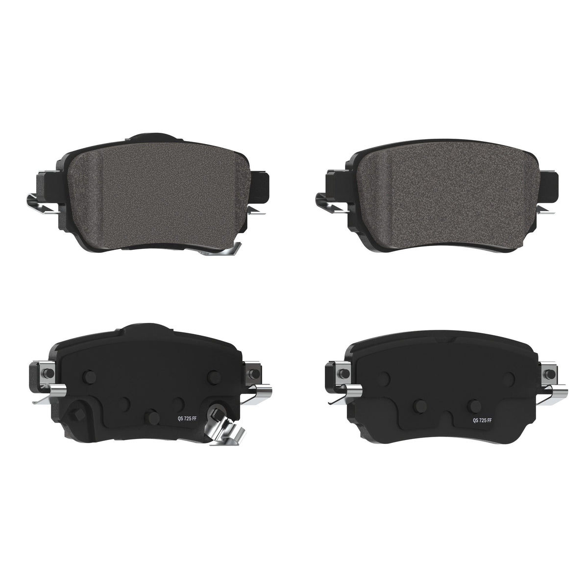 Disc Brake Pad Set from Wagner Brake part number ZD1965