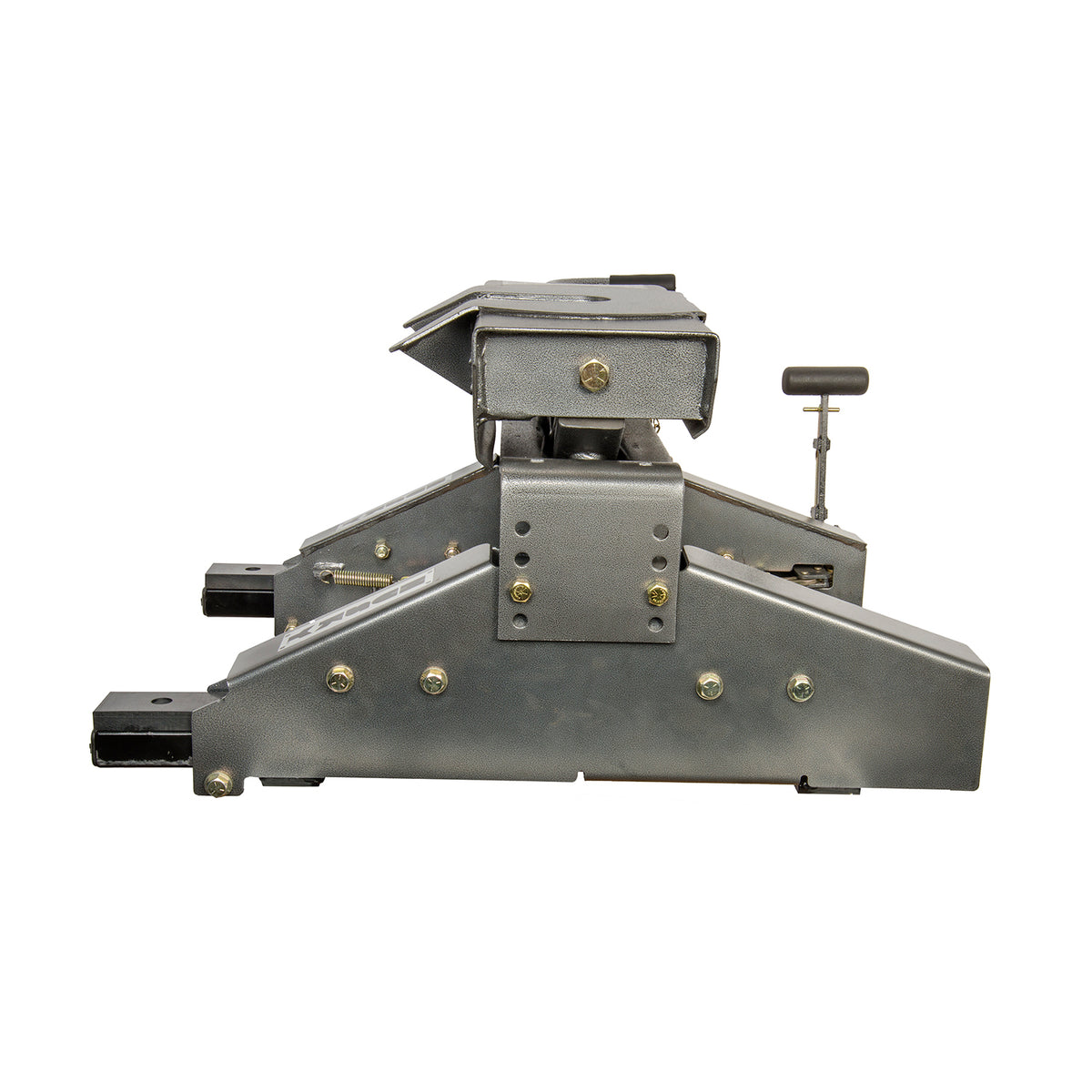 Gray steel fifth wheel trailer hitch from Husky Towing part number 31690KIT