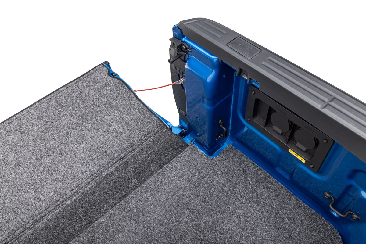 Grey polypropylene truck bed mat from Husky Liners part number HXLTBMC20SBS