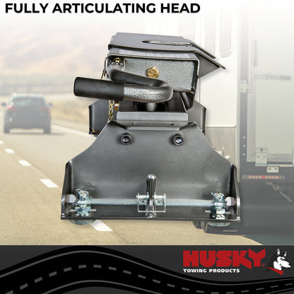 Gray steel fifth wheel trailer hitch from Husky Towing part number 33017K